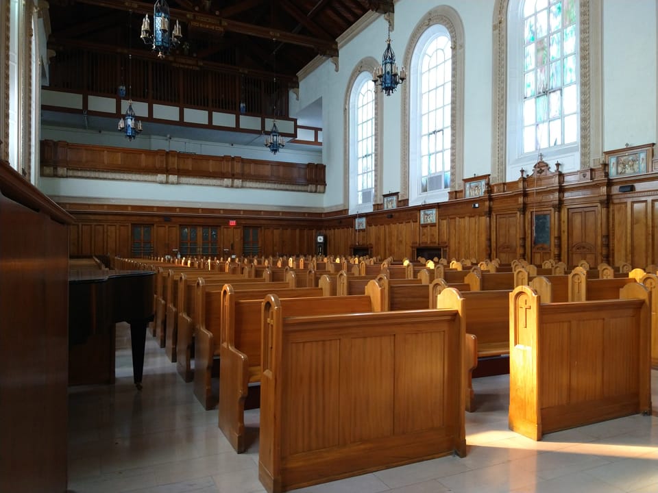 Chapel inside Loretto Academy in El Paso, Texas
