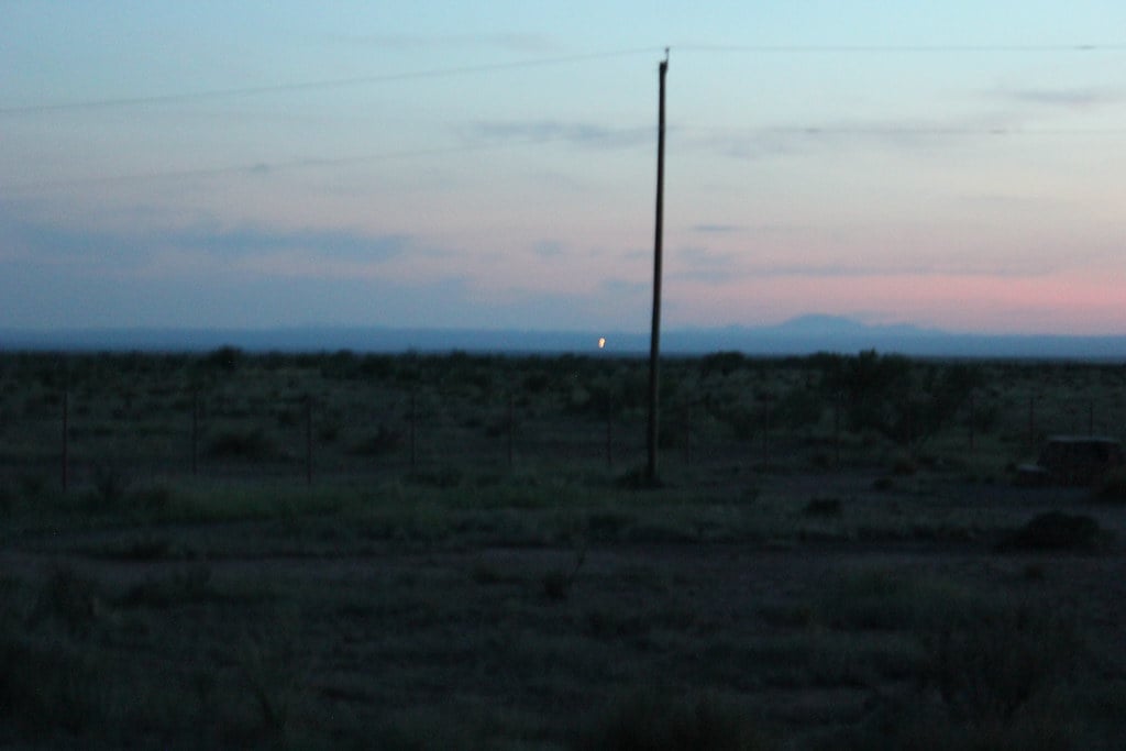 Photo of Marfa Mystery Lights Viewing Area