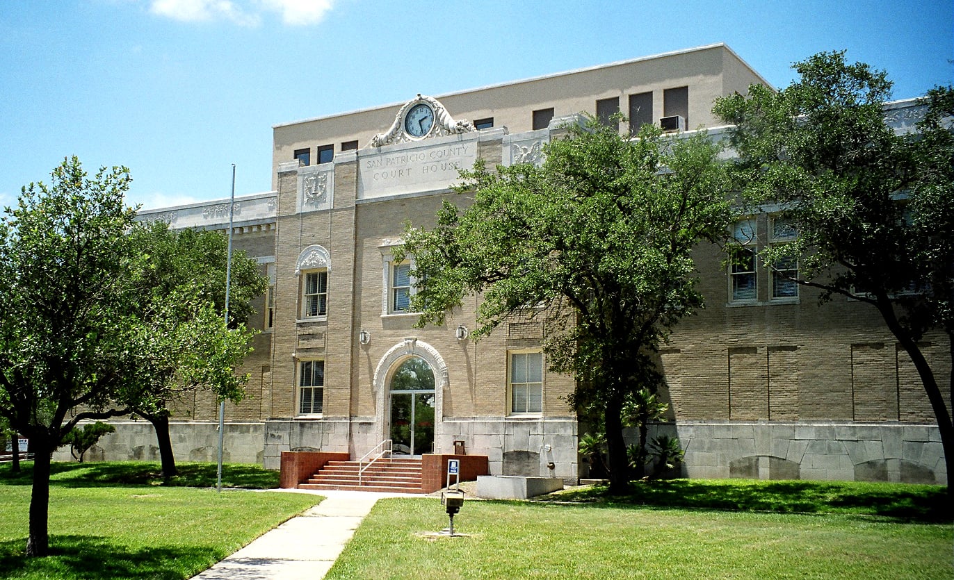 Old San Patricio Courthouse Site — 2010 Texas historical marker for Josepha Chipita Rodriguez