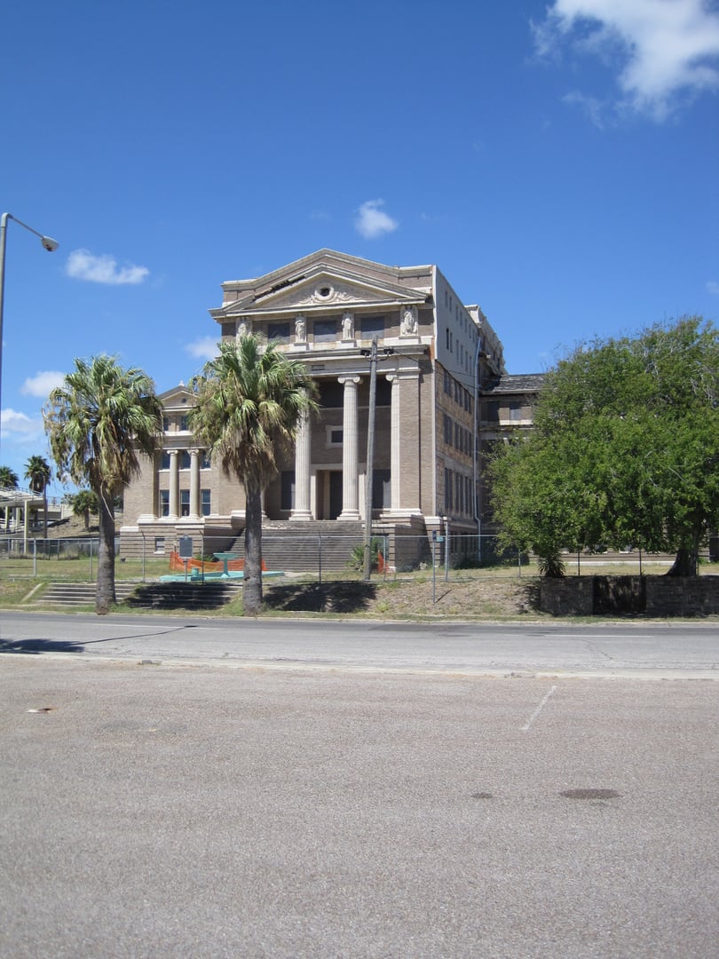 Old Nueces County Courthouse, Corpus Christi, Texas — Classical Revival facade, built 1914