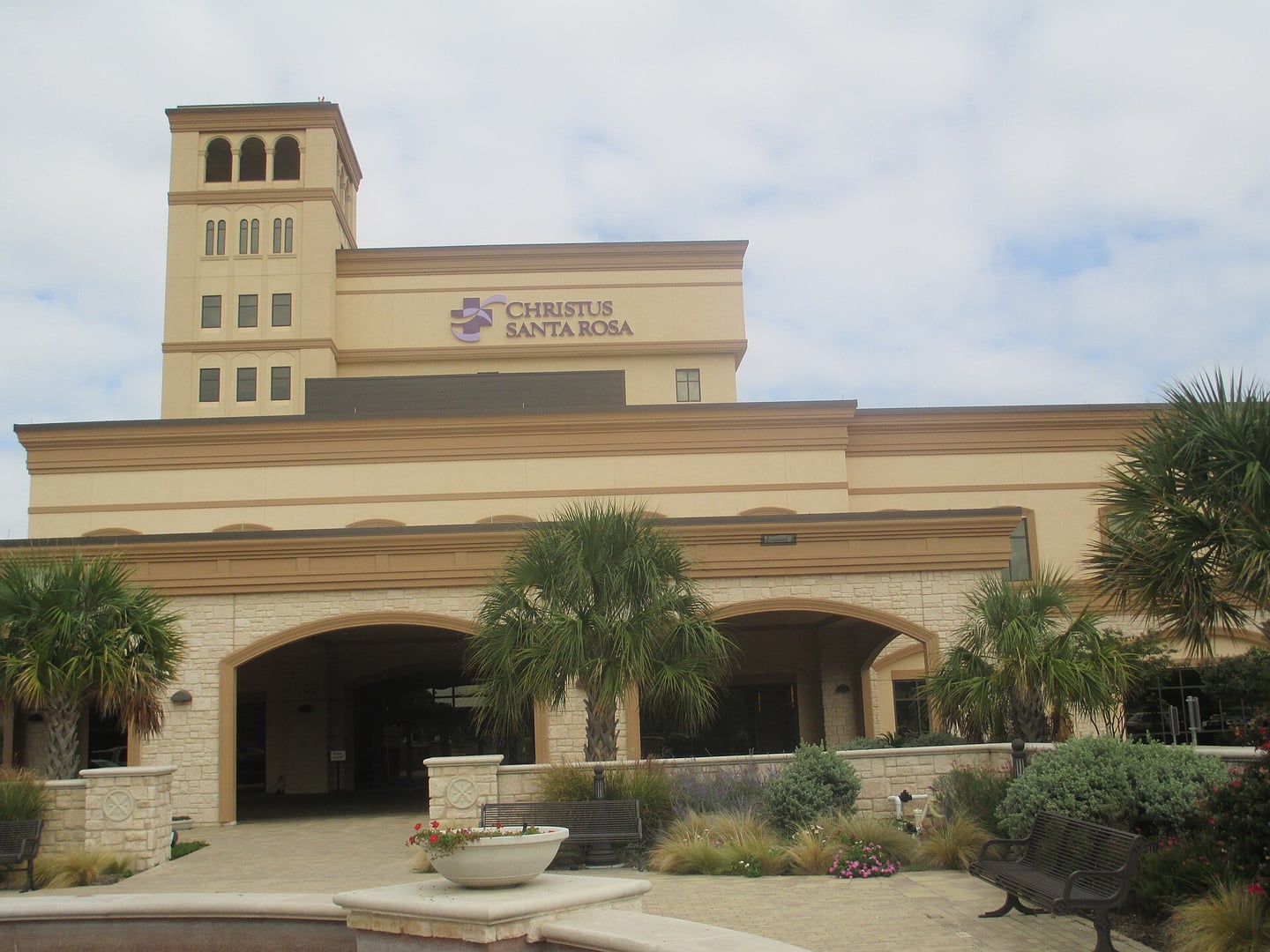 Christus Santa Rosa Hospital campus in downtown San Antonio, Texas, founded by the Sisters of Charity of the Incarnate Word in 1869.