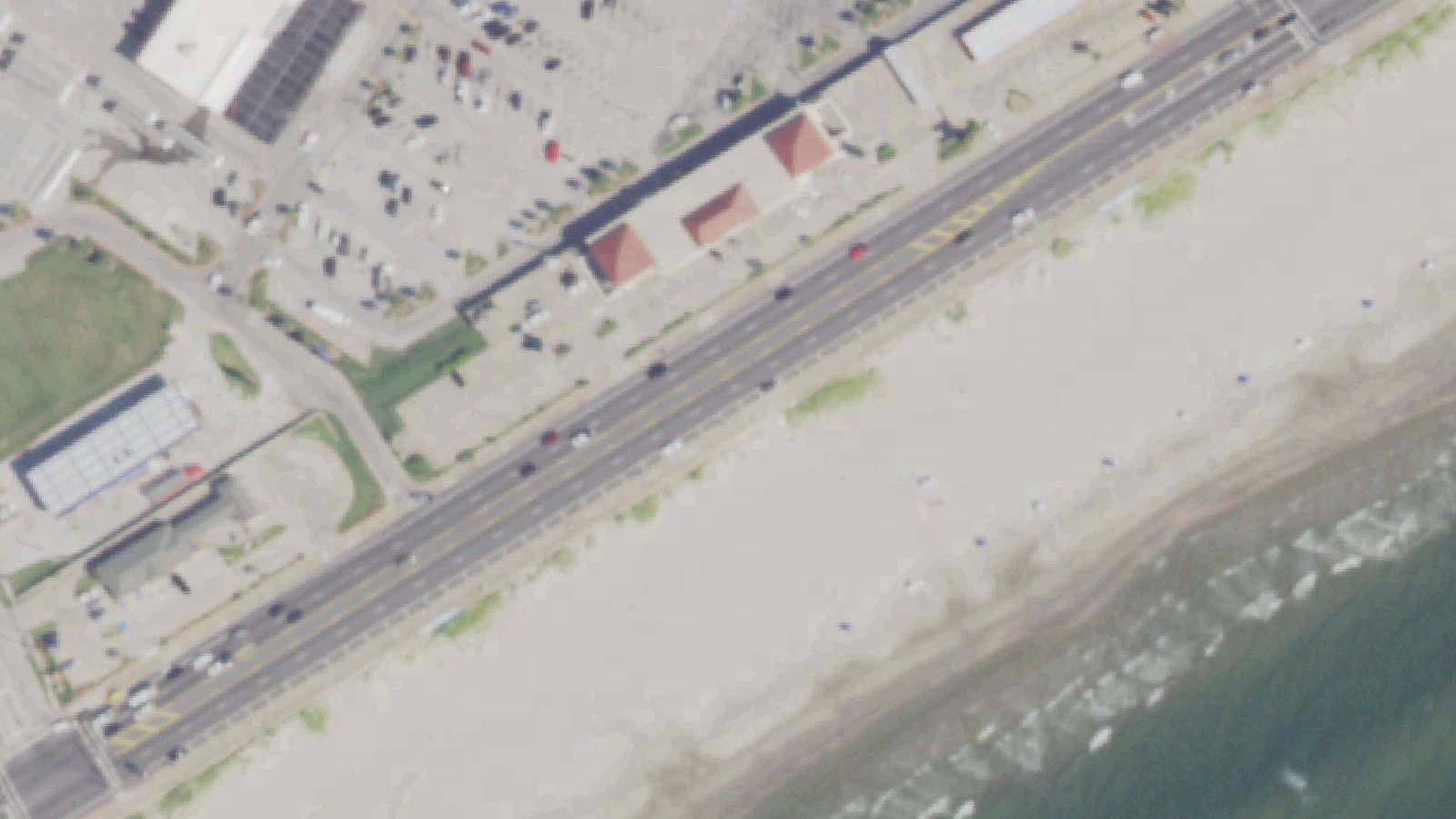 Aerial survey view of St. Mary's Orphanage Site (Seawall Walmart)