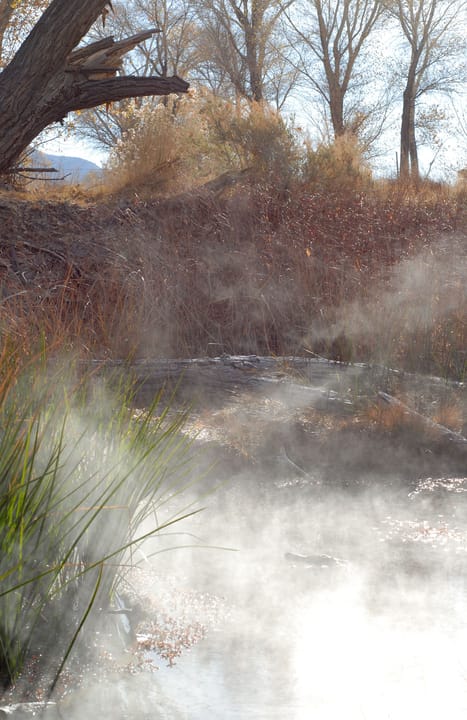 steaming, steaming, Crystal Springs
