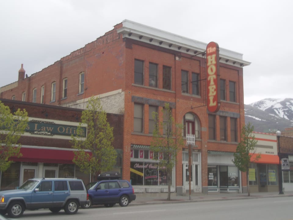 The Howard Hotel, a historic building in Brigham City, Utah, United States.