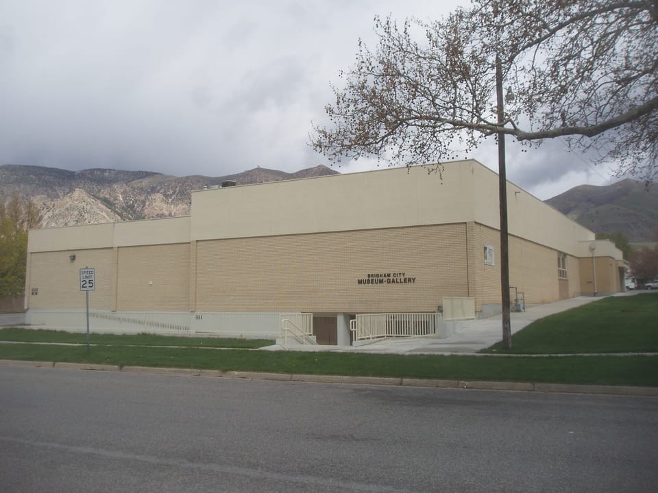 Brigham City Museum-Gallery, a museum in Brigham City, Utah, United States.