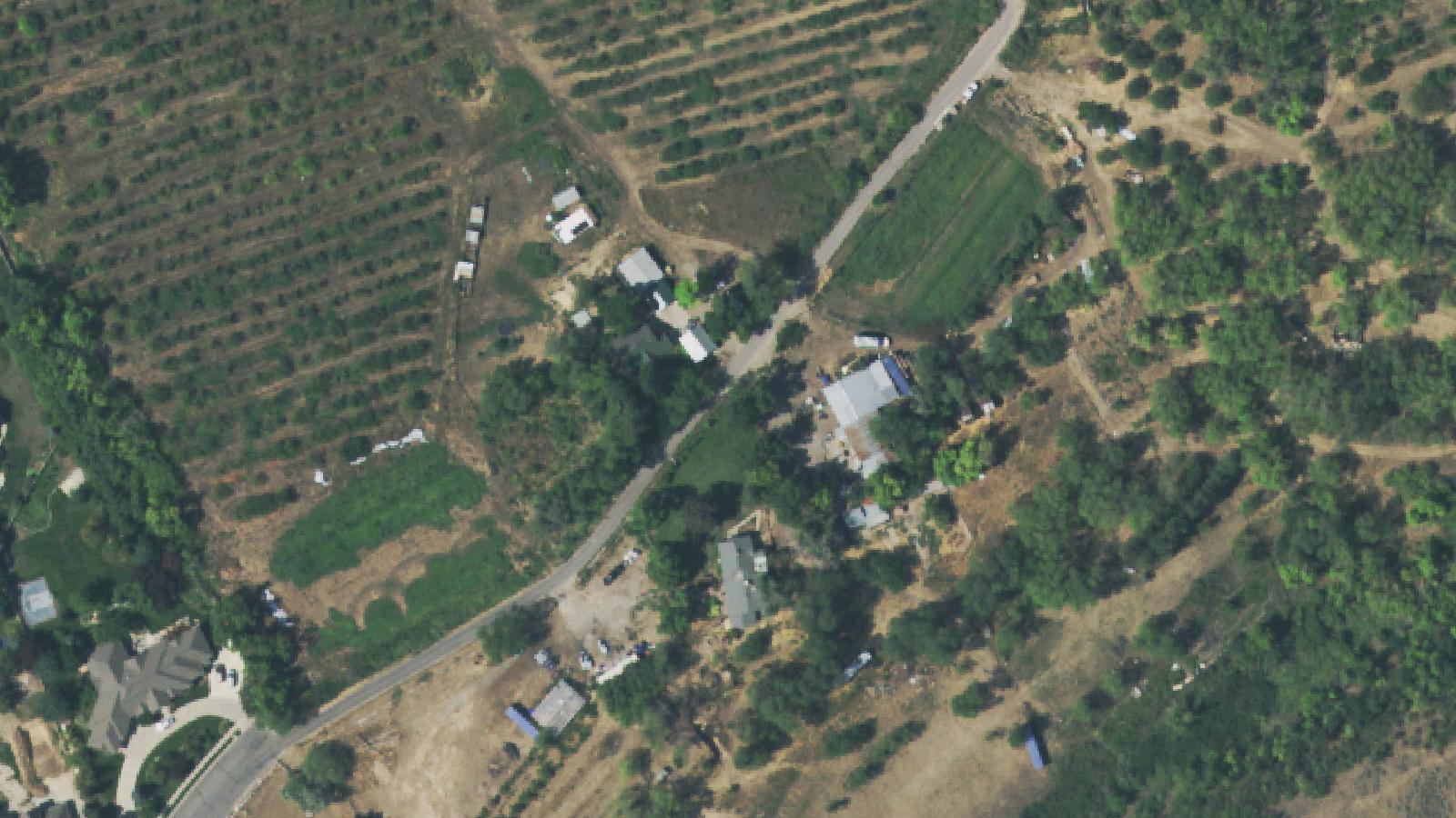 Aerial survey view of Kay's Cross