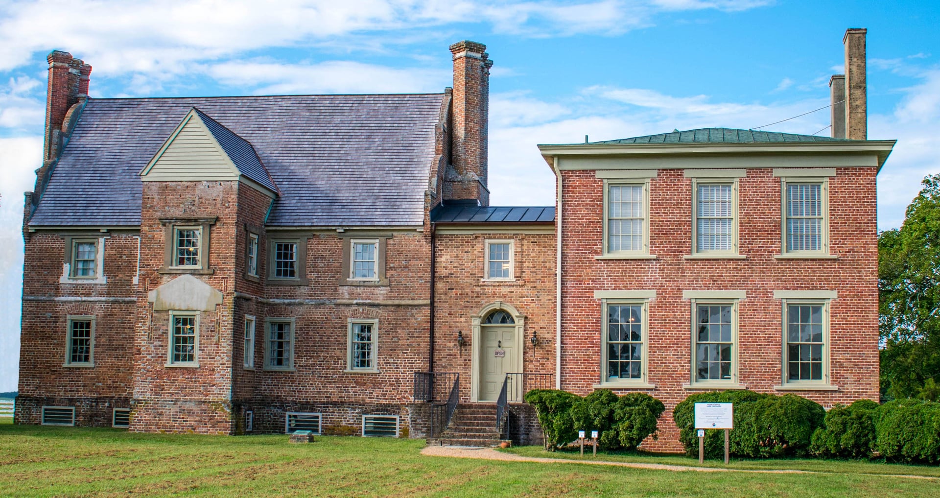 Bacon's Castle (Arthur Allen House) — 1665 Carolean brick house in Surry County, Virginia