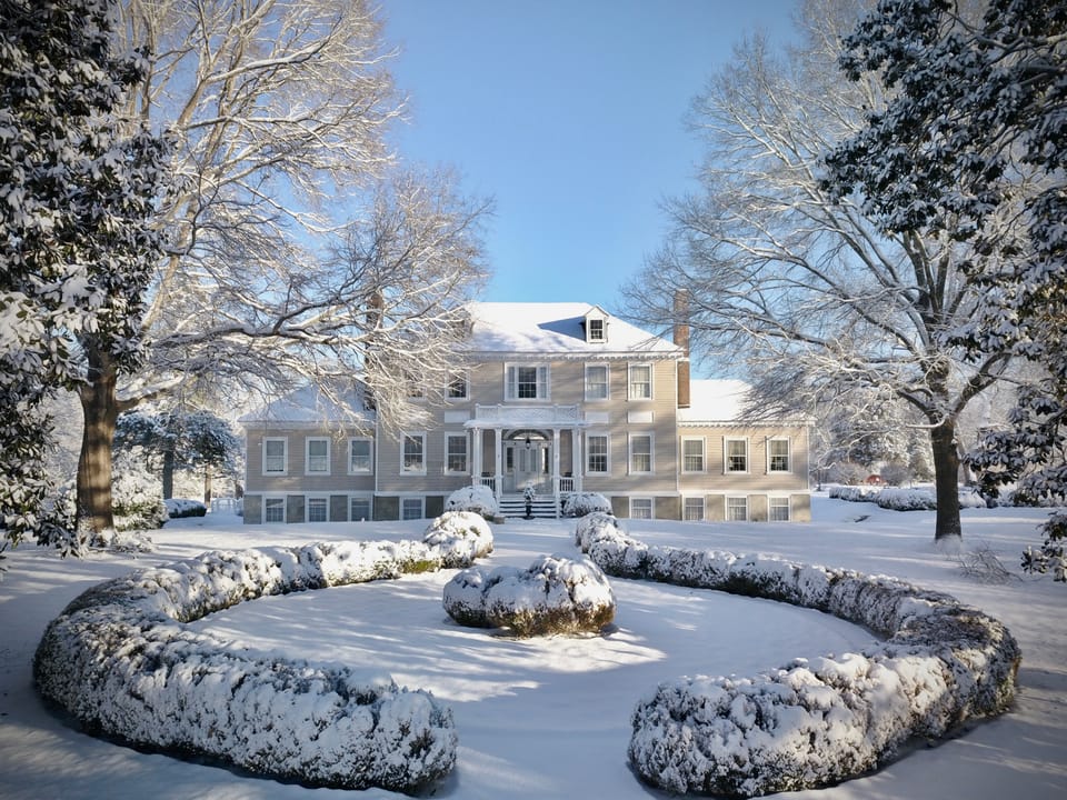 Haw Branch in January of 2025