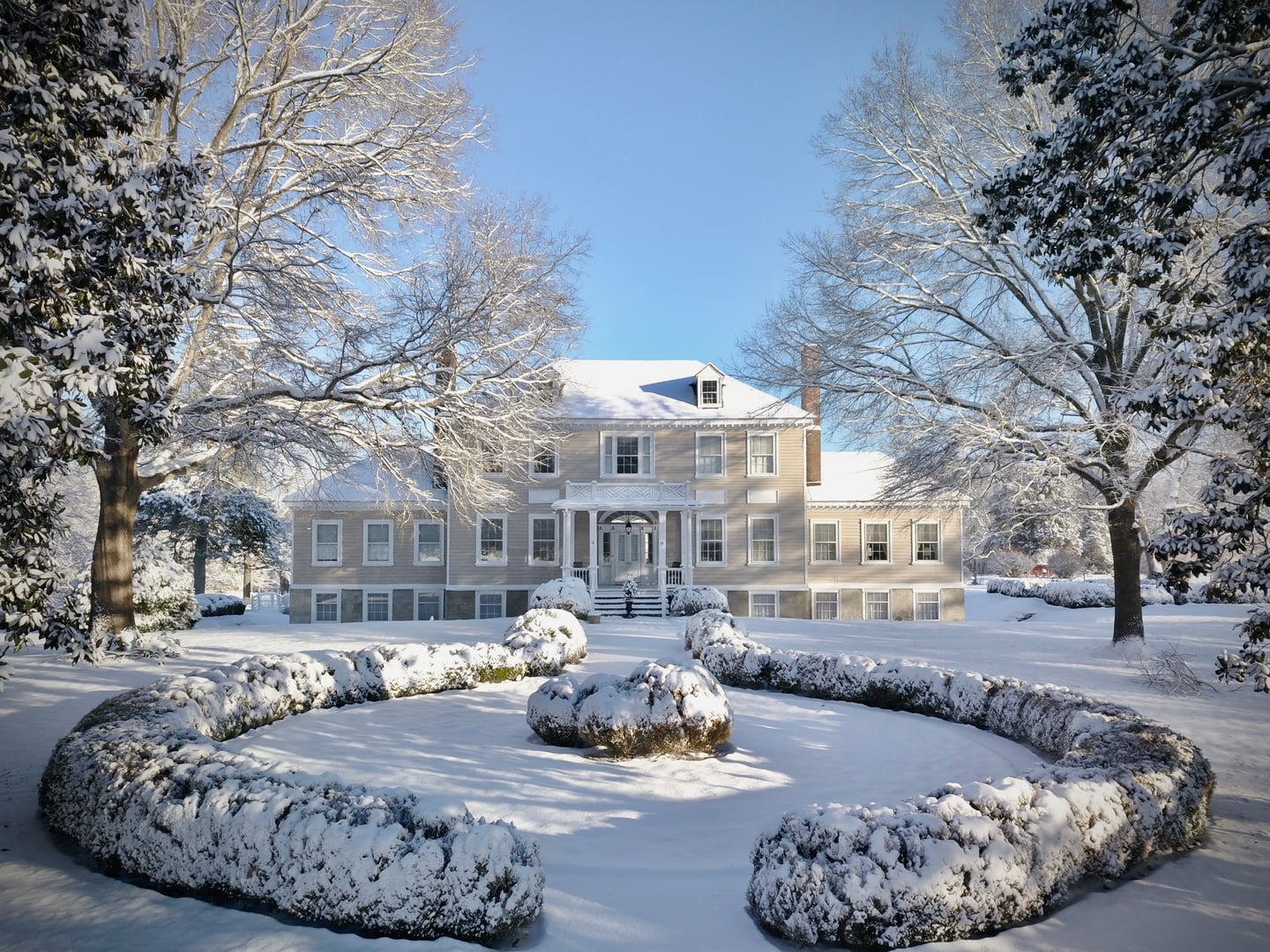 Haw Branch in January of 2025