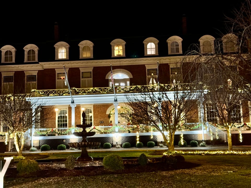Martha Washington Inn historic 1832 mansion exterior on Main Street in Abingdon, Virginia