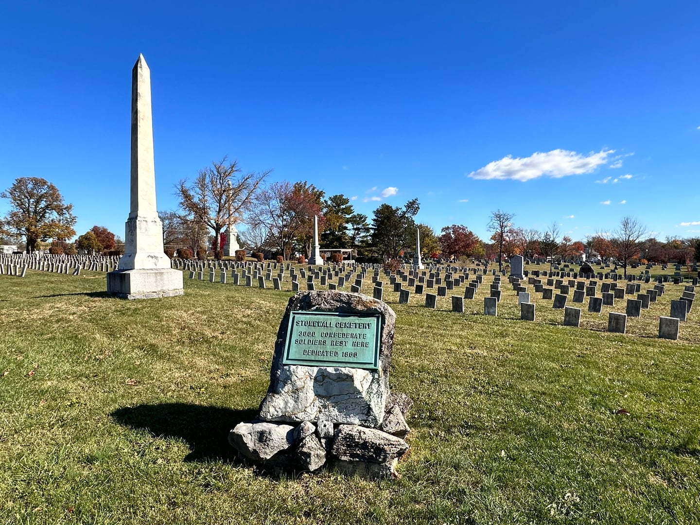 Photo of Mount Hebron Cemetery / Stonewall Confederate Cemetery