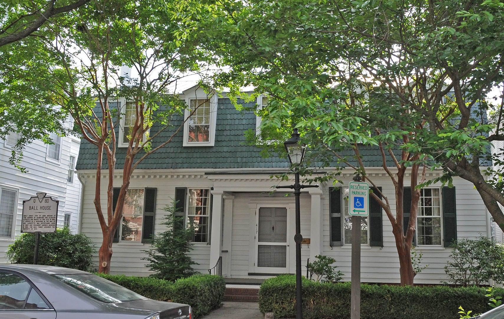 Historic Ball House (c. 1784) in the Olde Towne Historic District of Portsmouth, Virginia