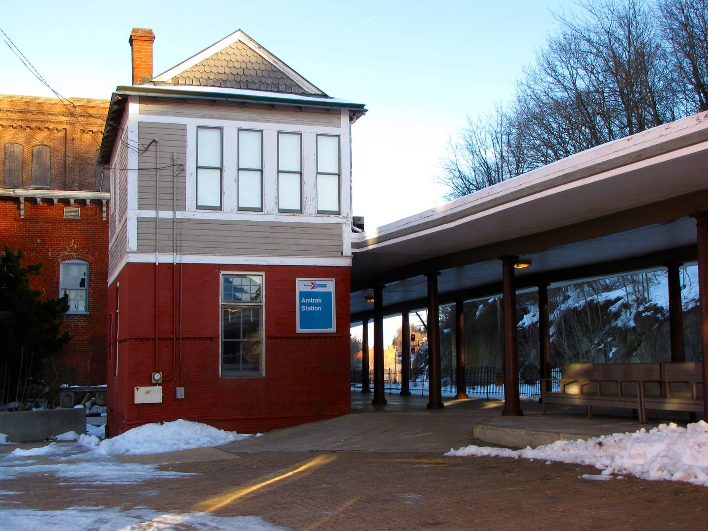 Staunton Amtrak Station (Train Depot) in Staunton — a stop on this tour.