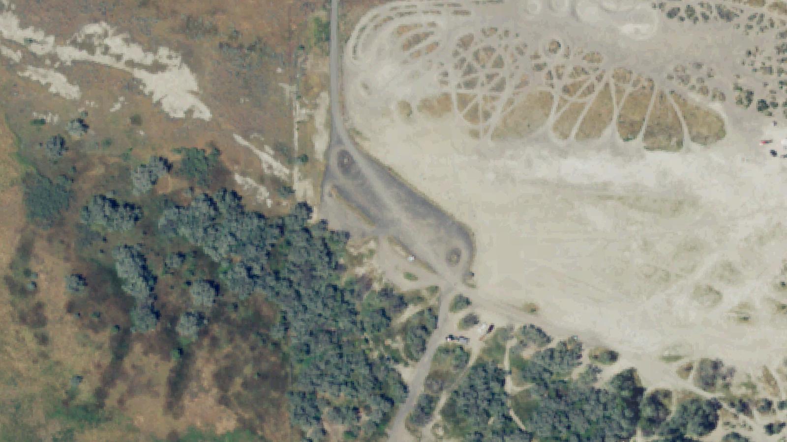 Aerial survey view of Beverly Dunes