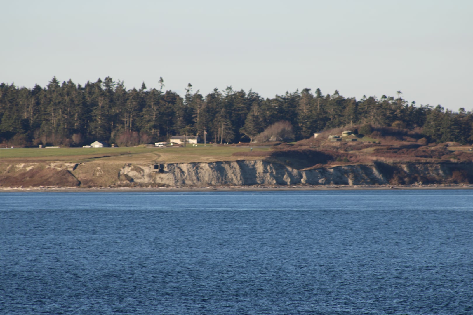 Admiralty Head at Fort Casey Historical State Park on Whidbey Island, Washington