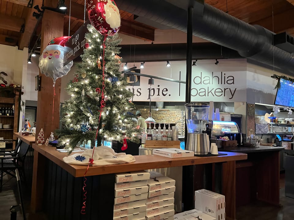 Serious Pie and Dahlia Bakery, Belltown, Seattle