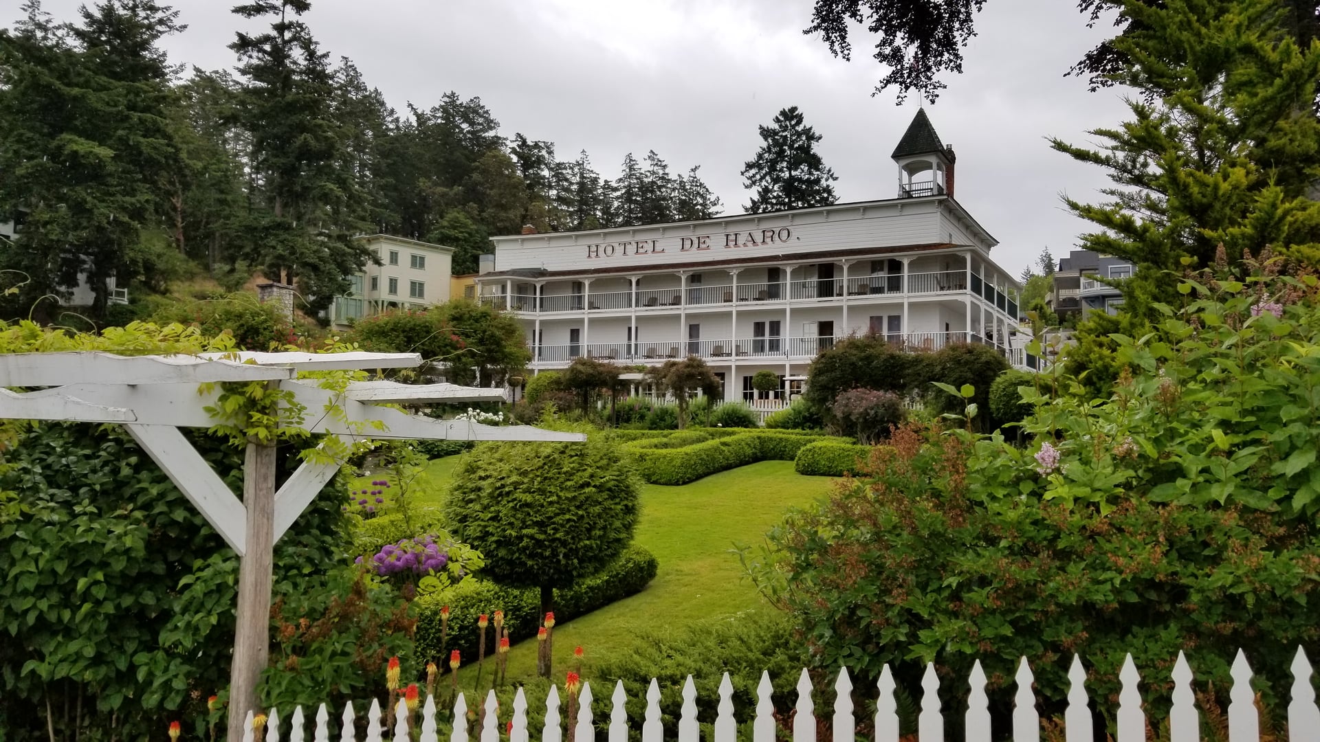 Historic Hotel de Haro at Roche Harbor Resort, San Juan Island Washington