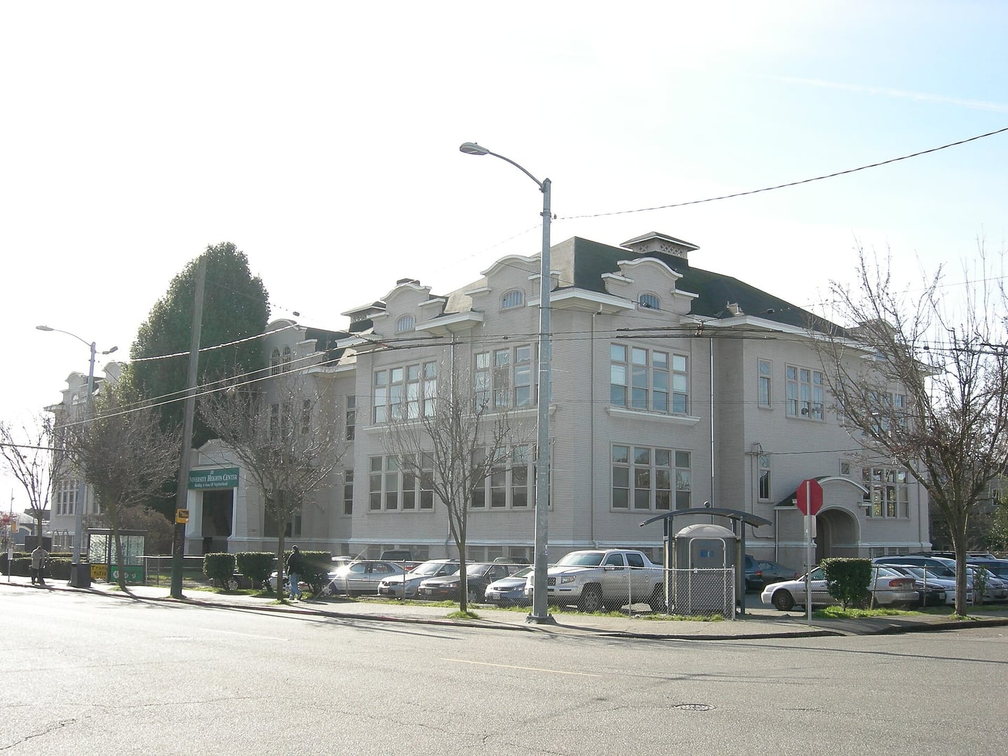 The 1902 University Heights School (now University Heights Community Center) in Seattle, a city landmark on the National Register of Historic Places.