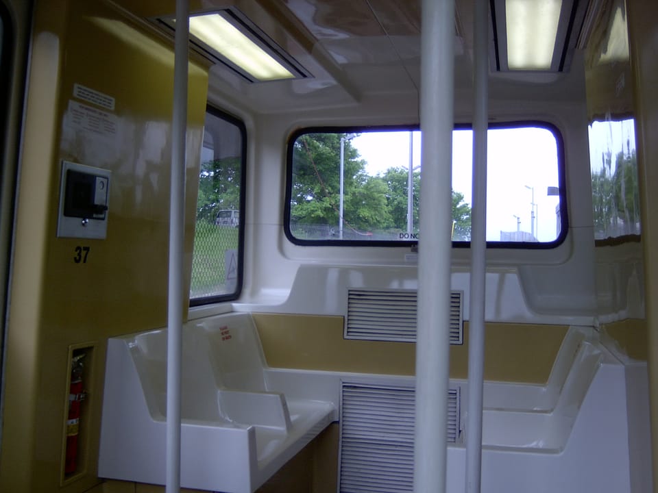 w:Morgantown PRT car interior.