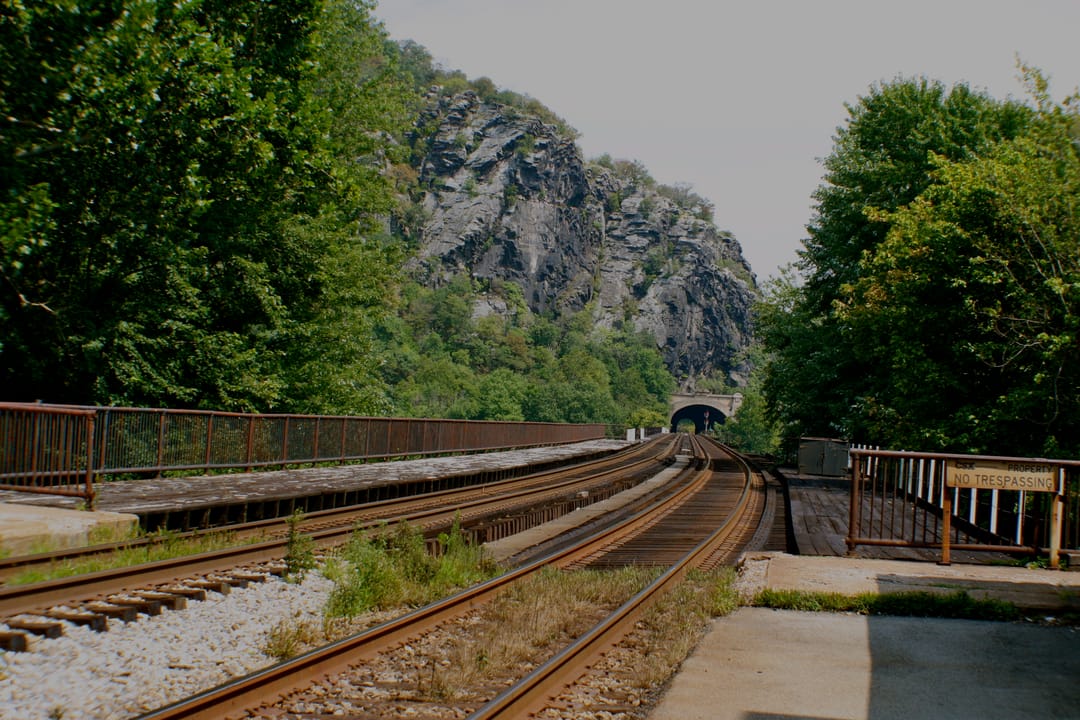 B &amp; O Railroad Potomac River Crossing