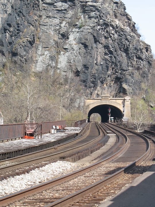 B &amp; O Railroad Potomac River Crossing