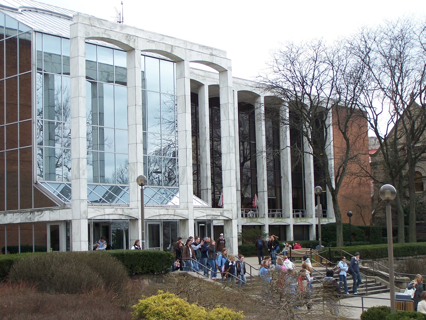 The Mountainlair student union at West Virginia University in Morgantown