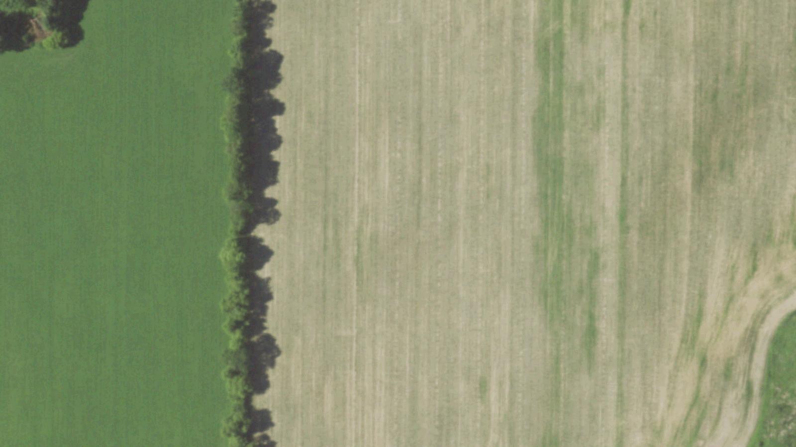 Aerial survey view of Jay Road / Seven Bridges Road