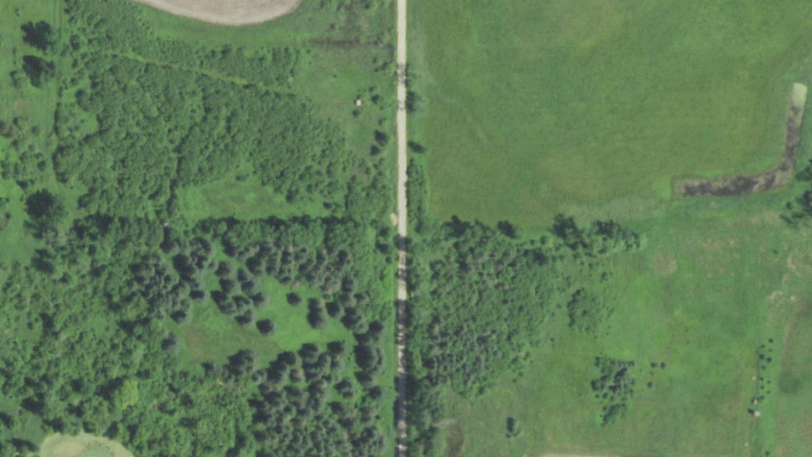 Aerial survey view of Marsh Road
