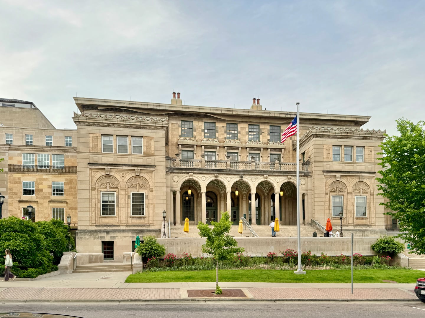 Memorial Union at the University of Wisconsin-Madison on Lake Mendota in Madison, Wisconsin