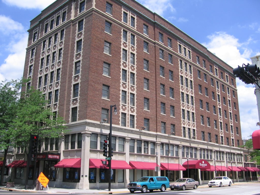 Hotel Retlaw historic exterior, Fond du Lac Wisconsin