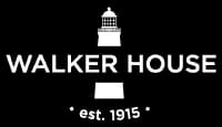 Stone exterior of Walker House inn in Mineral Point, Wisconsin, one of the oldest inns in the state, built in 1836