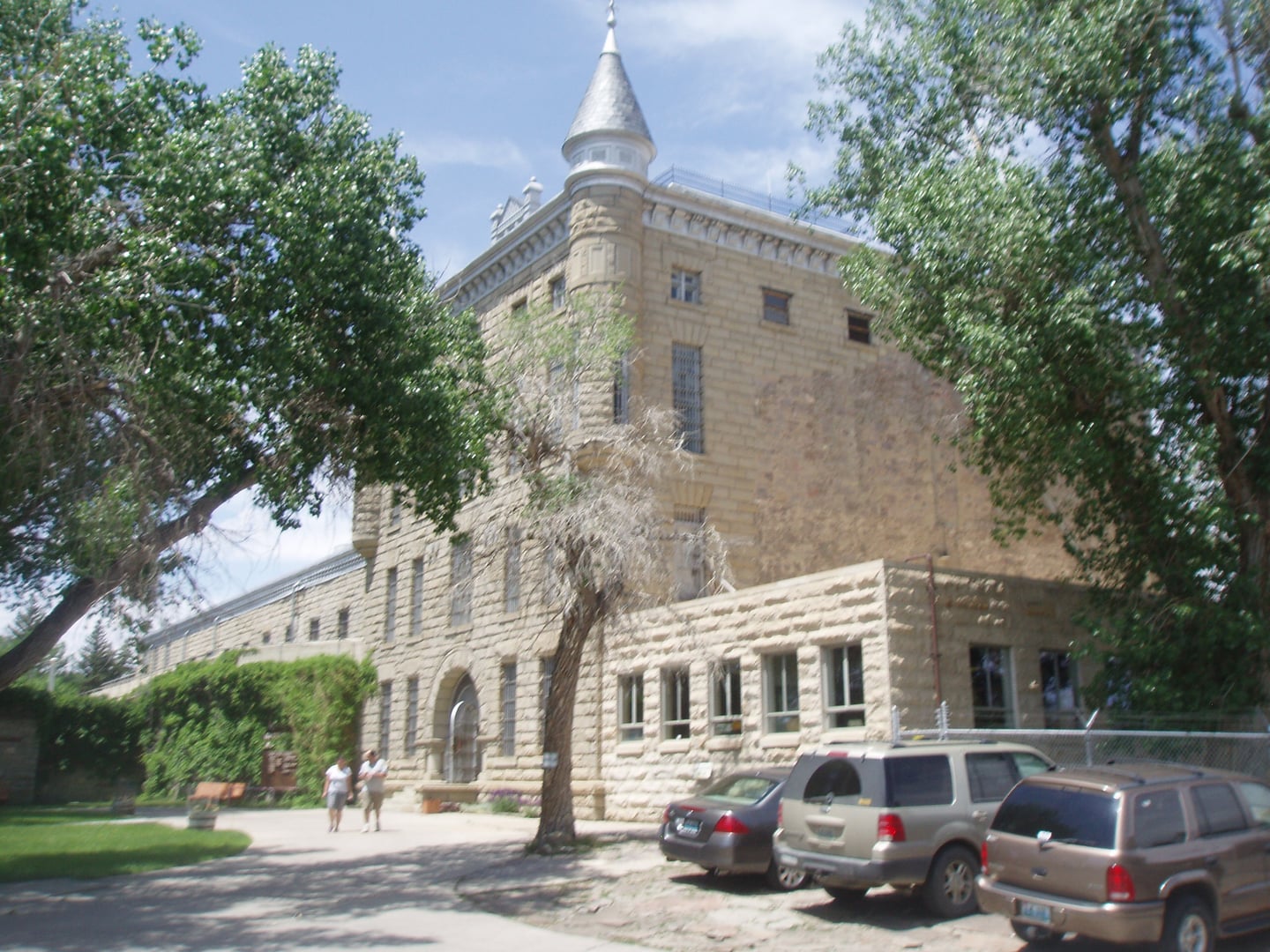 Wyoming Frontier Prison (Old Pen) in Rawlins, Wyoming — 1901 sandstone penitentiary, now a museum